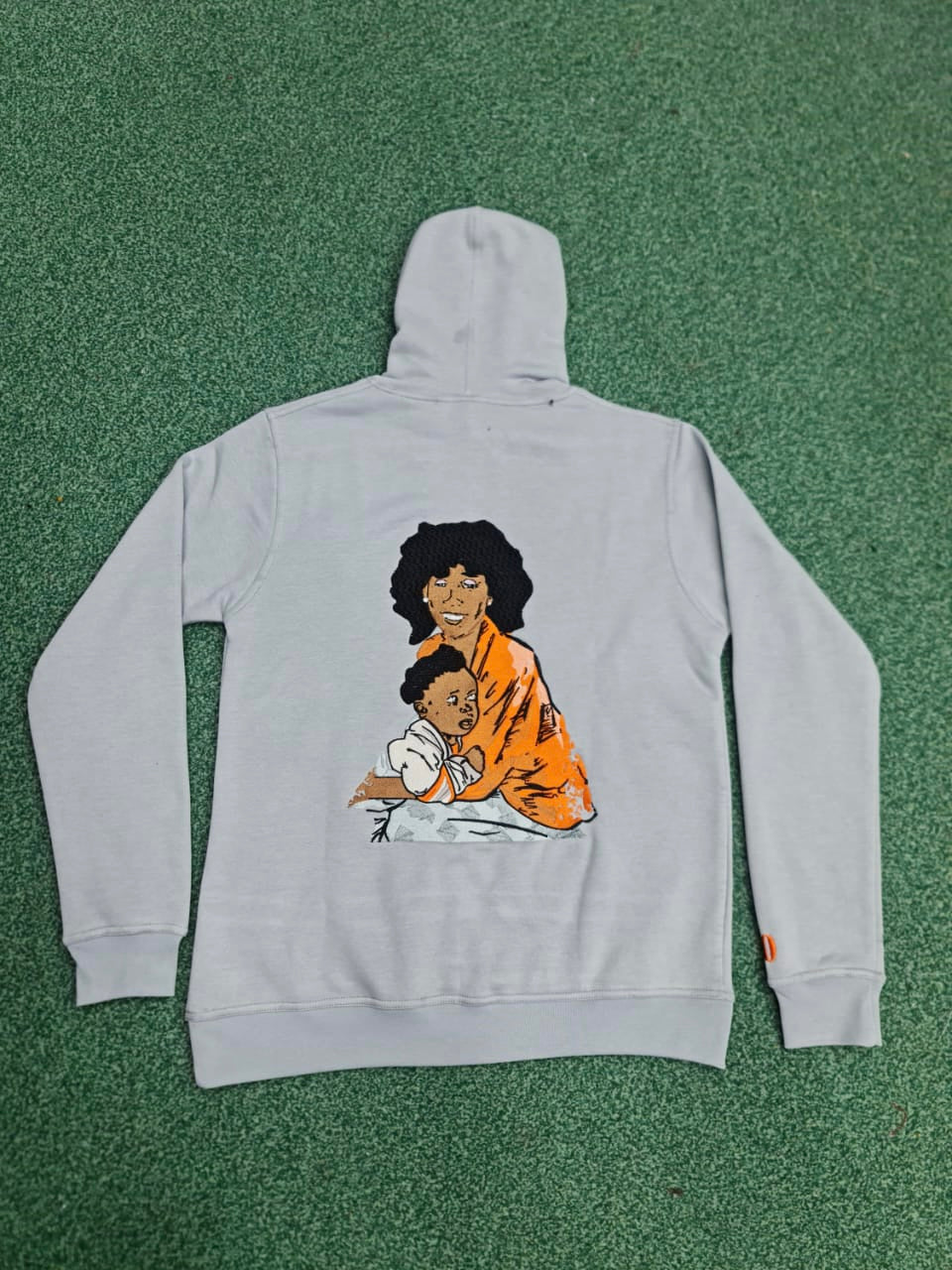 TRUST 38 Spesh “Mother & Gun” Grey Hoodie