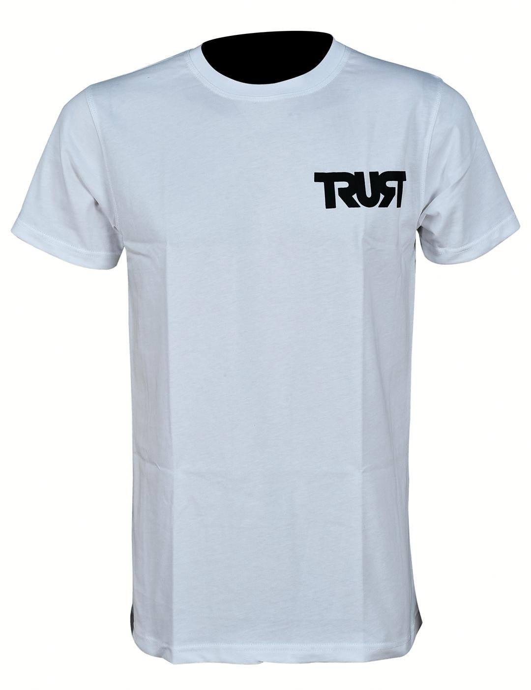 White T shirt with Small TRUST Logo