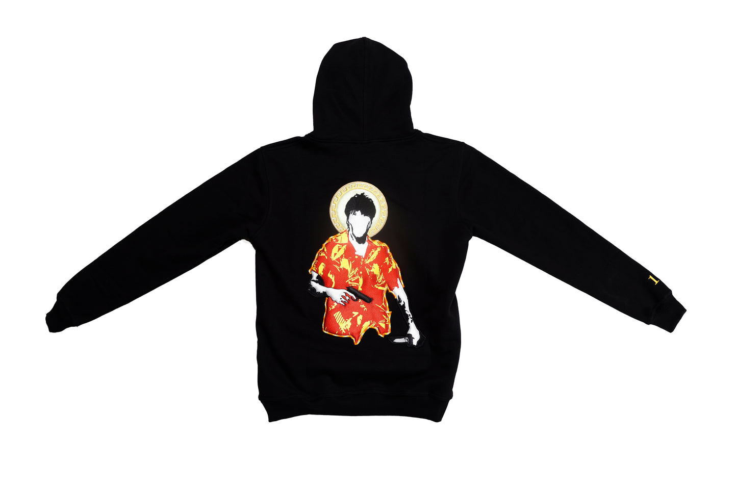 TRUST 38 Spesh x Benny the Butcher Stabbed & Shot Custom Embroidered Hoodie designed by CXPT