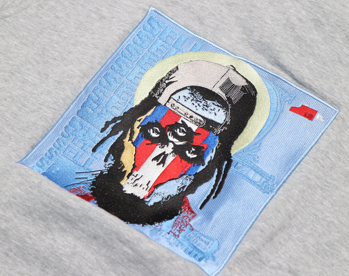 TRUST Eto x Flee Lord “RocAmeriKKKa” Heather Grey Hoodie