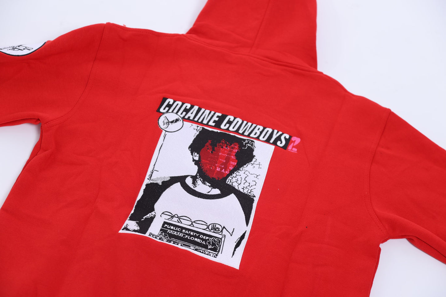 TRUST 38 Spesh x Benny the Butcher “Cocaine Cowboys 2” Red Hoodie