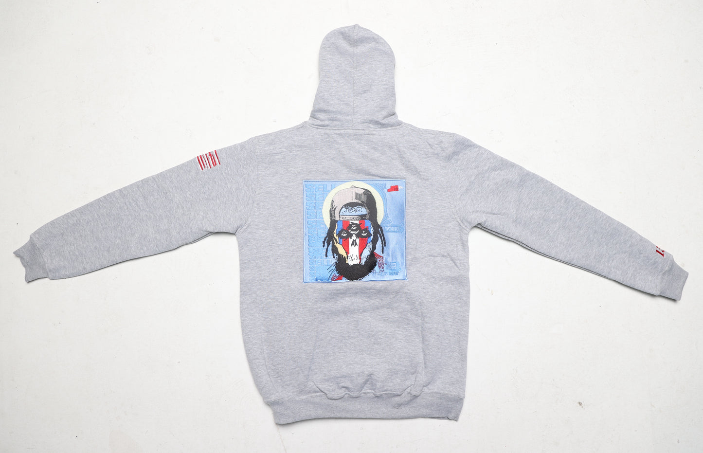 TRUST Eto x Flee Lord “RocAmeriKKKa” Heather Grey Hoodie