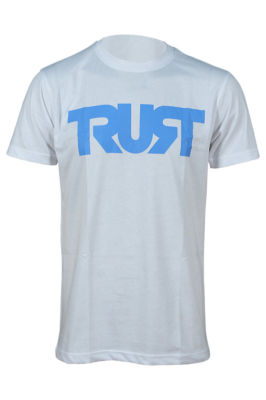 TRUST Logo White/Blue T-Shirt