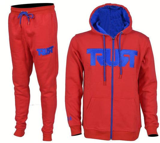 TRUST “ Rochester Royal” Red and Blue Sweatsuits