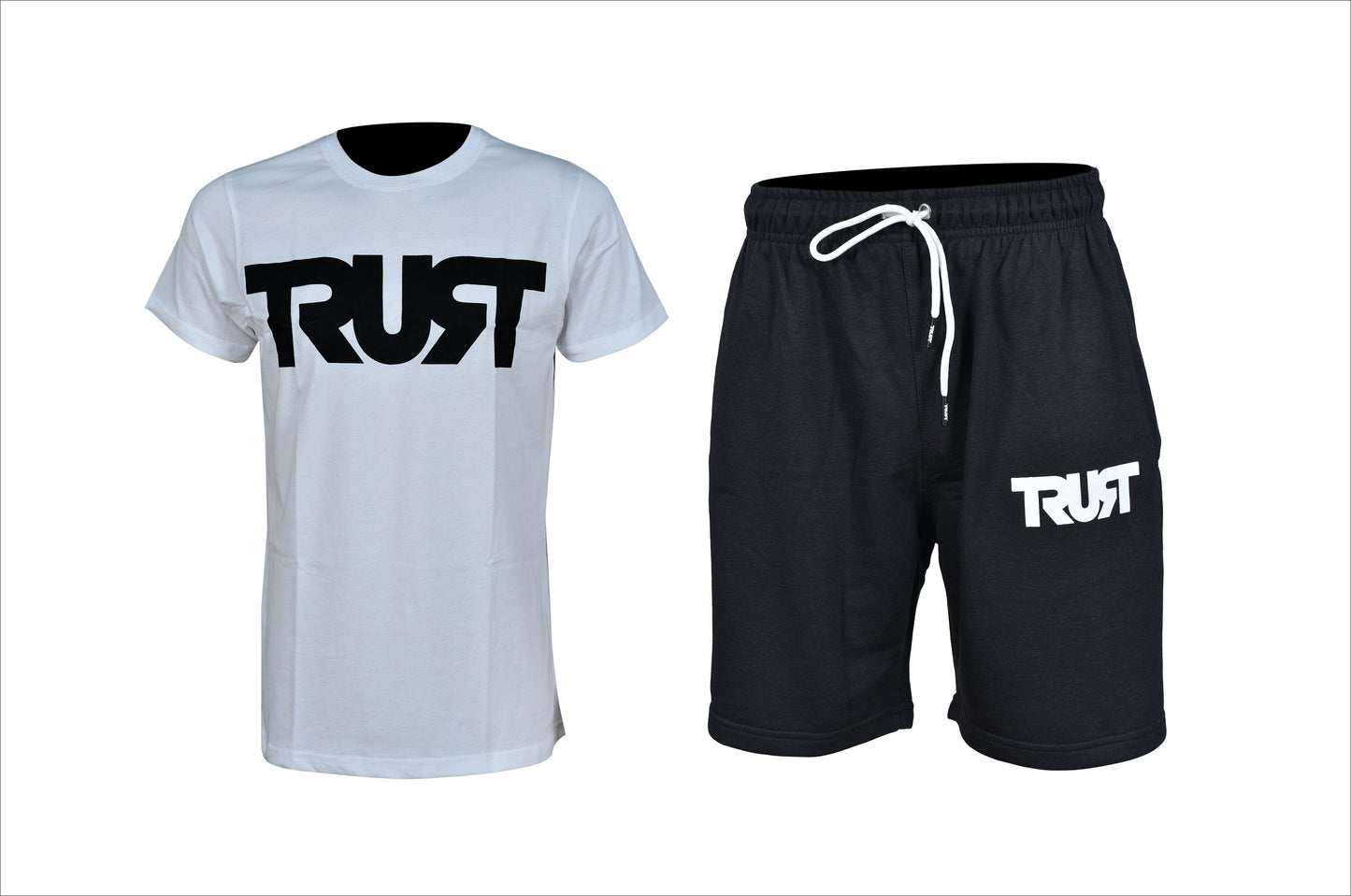 White&black TRUST short set
