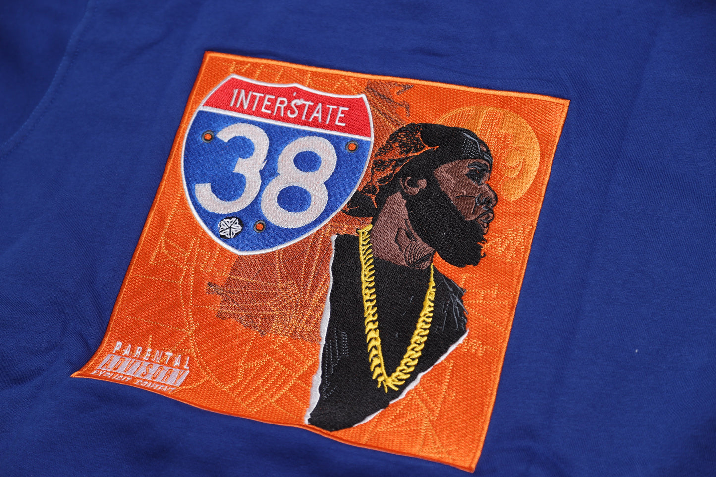 TRUST 38 Spesh “Interstate 38” Blue Hoodie