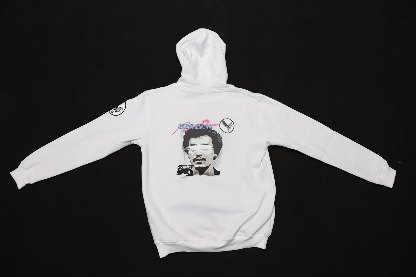 TRUST 38 Spesh x Benny the Butcher “Cocaine Cowboys 1” White Hoodie