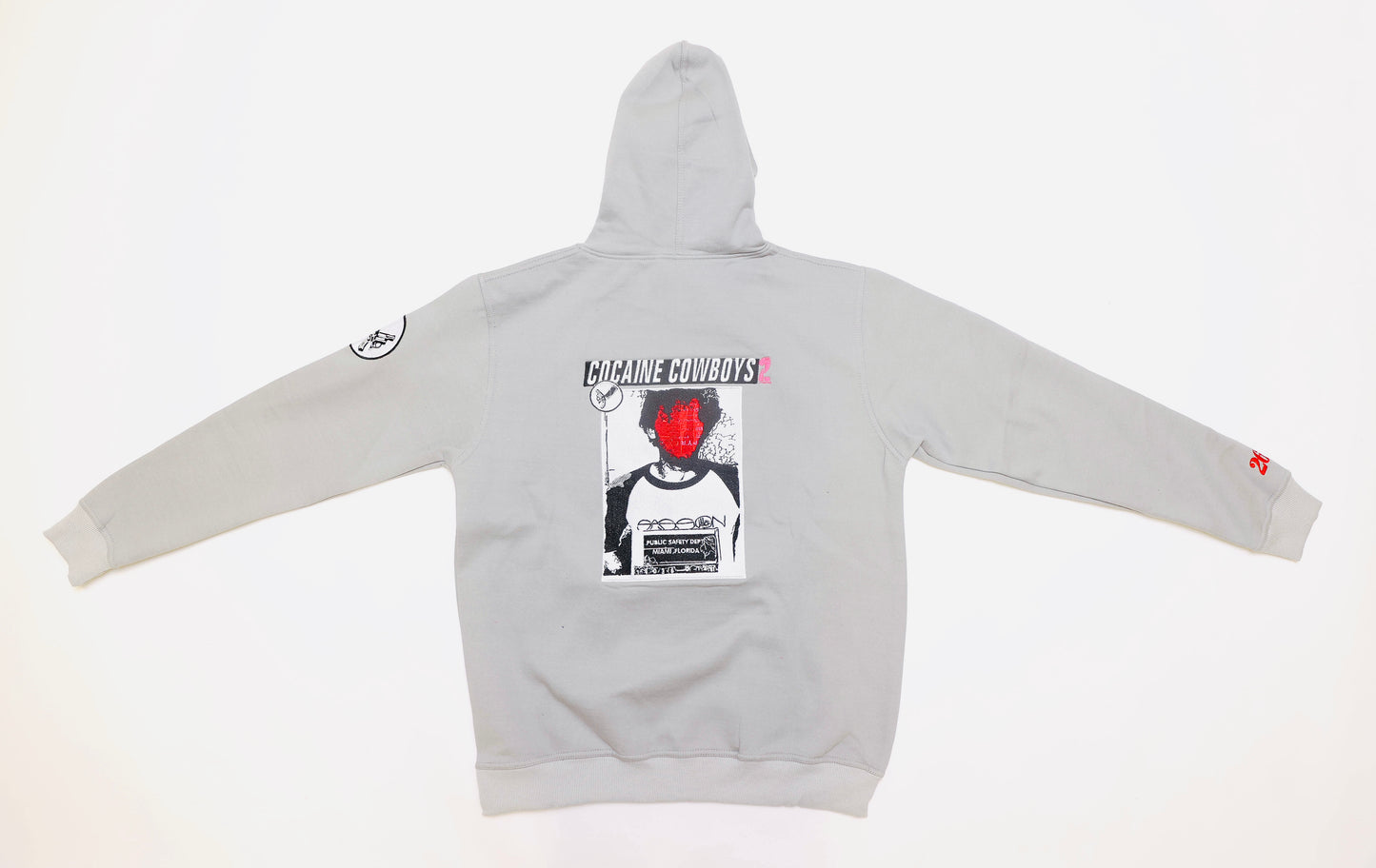 TRUST 38 Spesh x Benny the Butcher “Cocaine Cowboys 2” Grey Hoodie